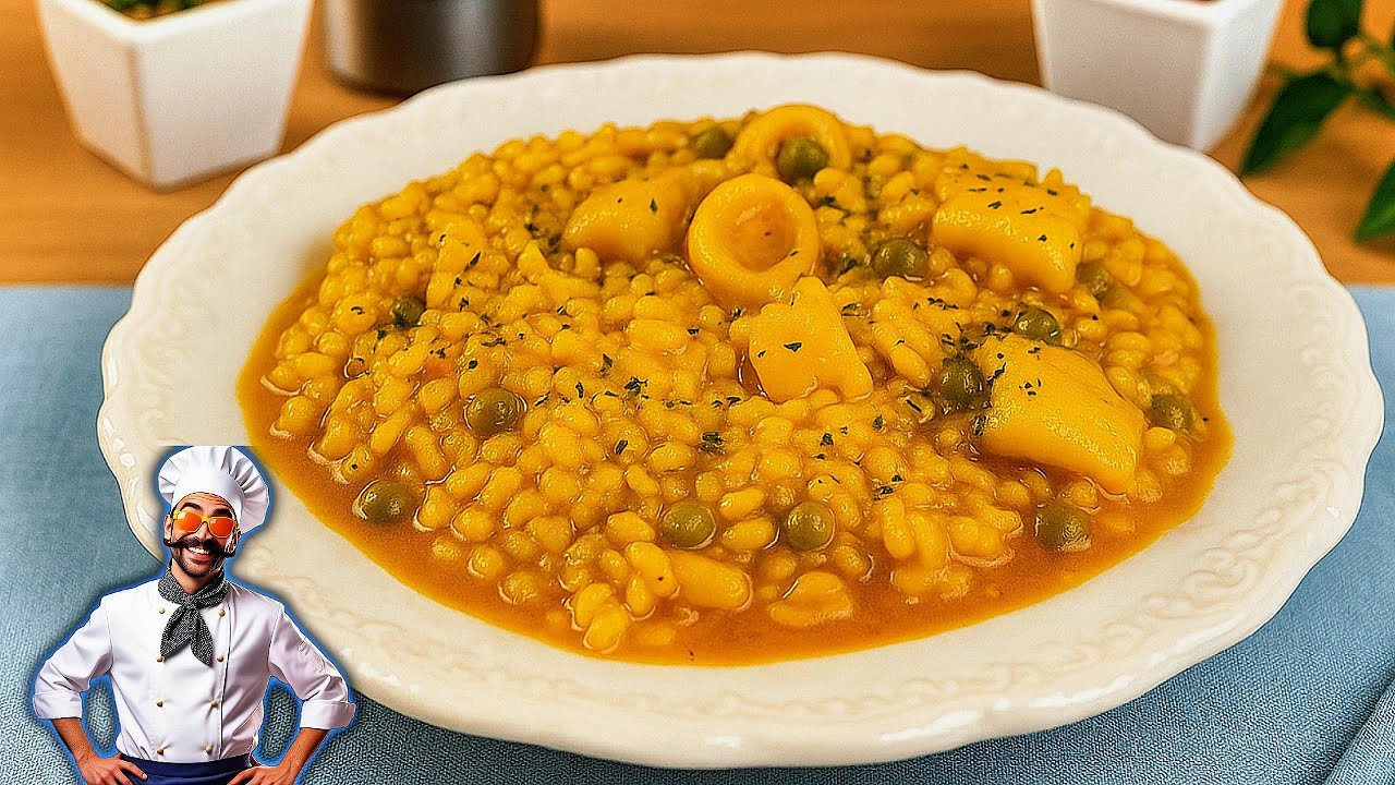 Así se hace el arroz meloso con sepia que todos quieren probar