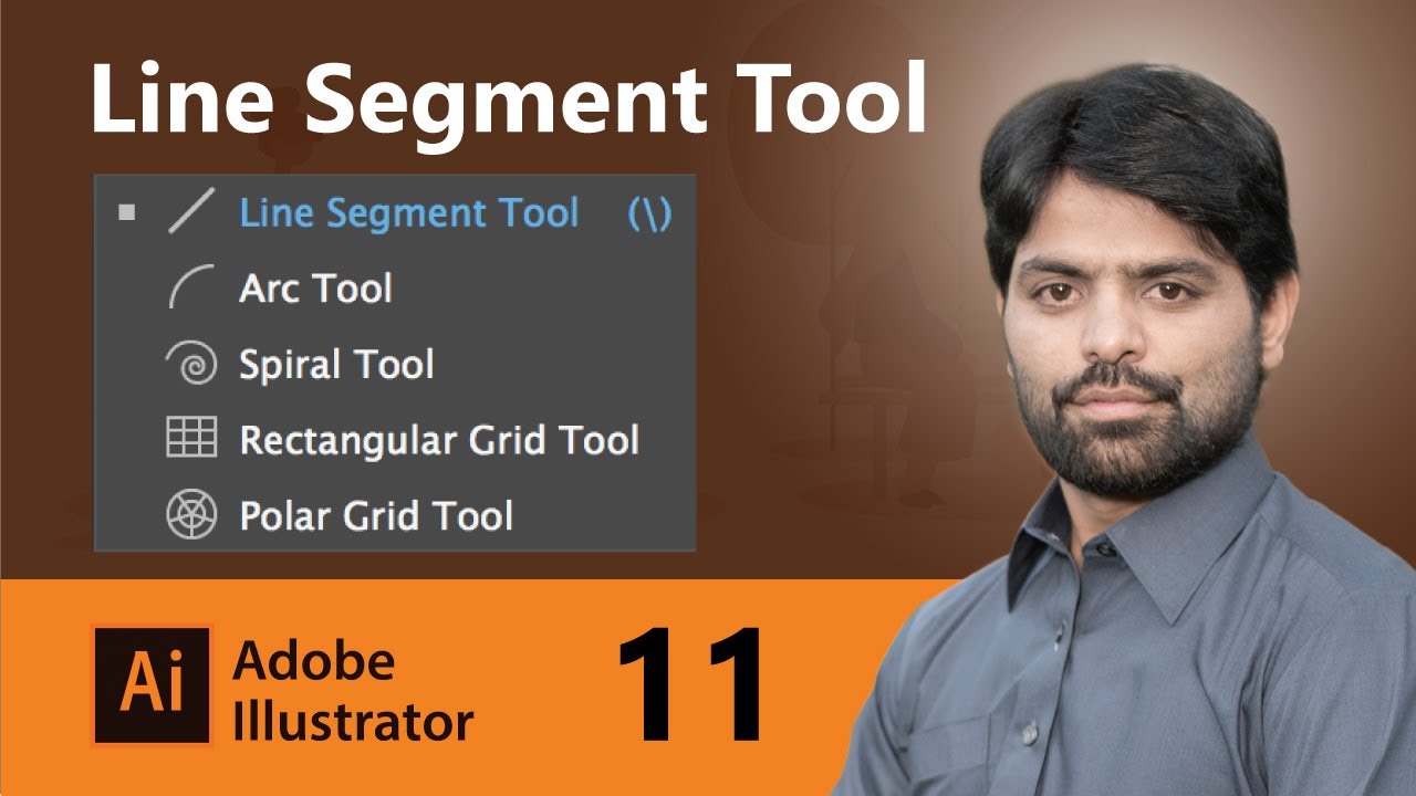 Line Segment Tool, Arc Tool, Spiral Tool, Rectangular Grid Tool and Polar Grid Tool / Illustrator cc