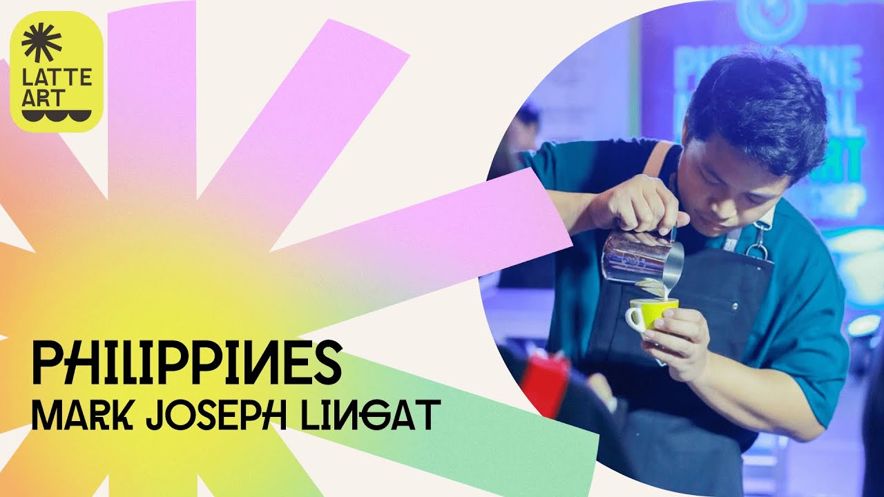 Mark Joseph Lingat, Philippines | 2024 World Latte Art Championship | Round 1