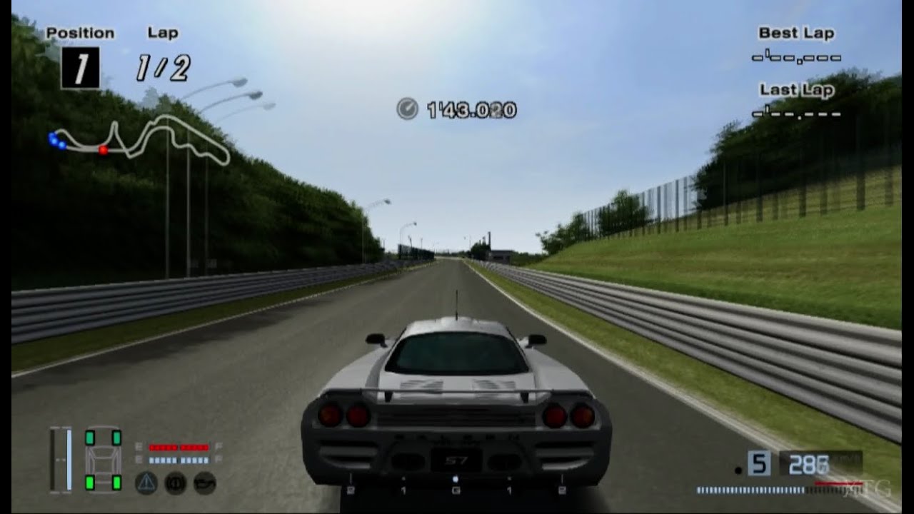 [#203] Gran Turismo 4 - Saleen S7 '02 HD PS2 Gameplay