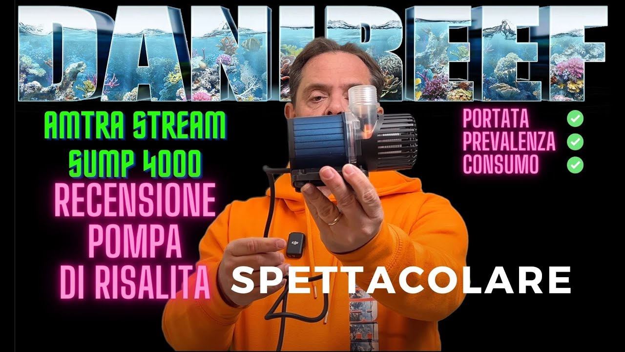 Pompa di risalita AMTRA STREAM SUMP 4000 - la pompa perfetta per ogni risalita