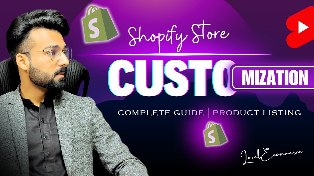 Shopify Store Customization and Product listing | Tech One by Ali
