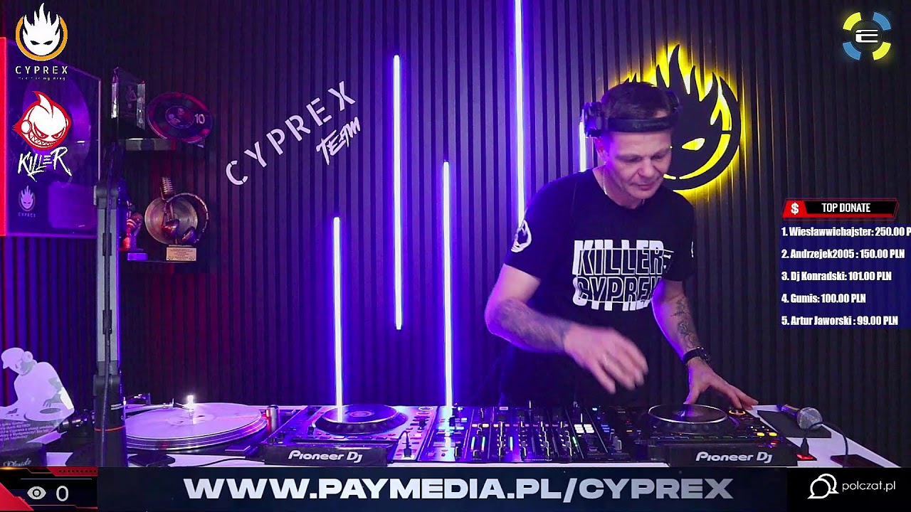 CYPREX & KILLER  live transmisja 81