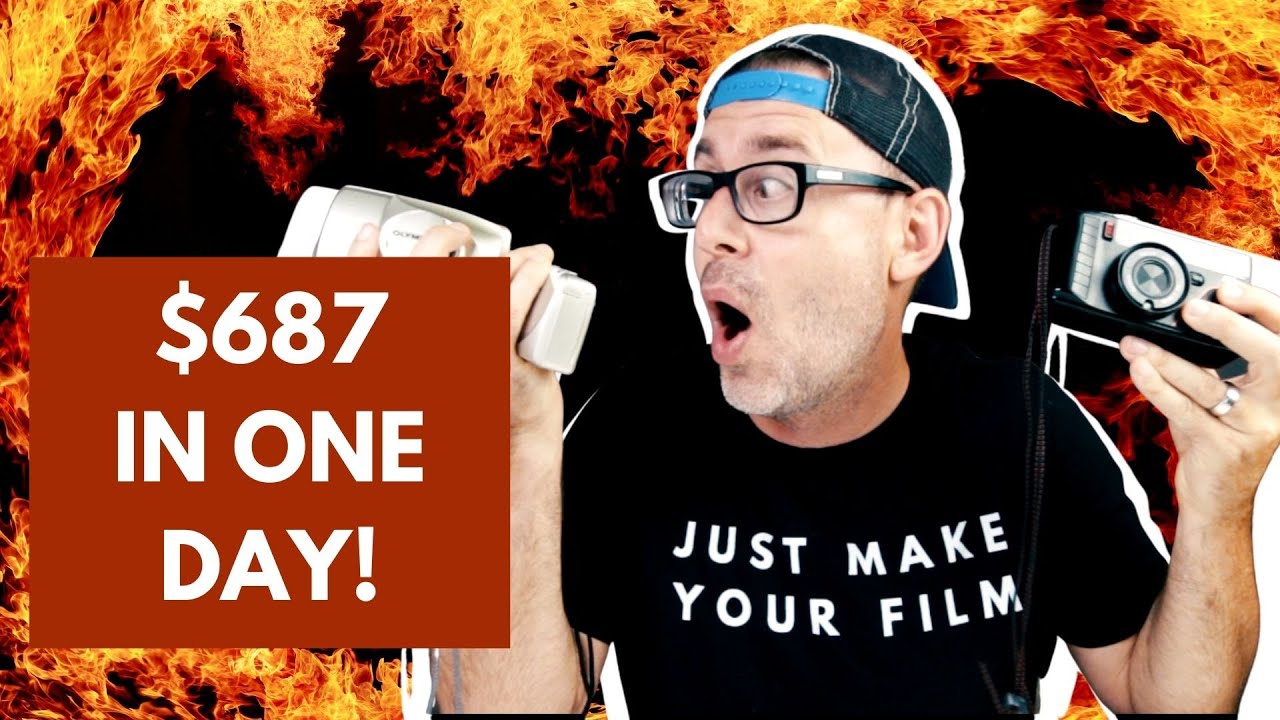 $687 in EBAY SALES Yesterday! What Cameras Sold? Selling Vintage FILM CAMERAS on Ebay