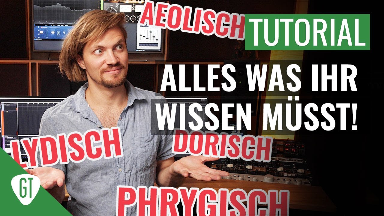 Modes (Kirchentonleitern) - verständlich erklärt! | Gitarren Tutorial Deutsch