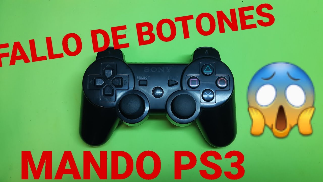 Solucion Fallos de Botones MANDO PS3