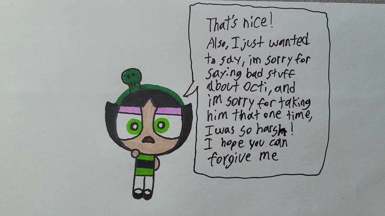 PPG Comics: Bubbles and Buttercup play with Octi!
