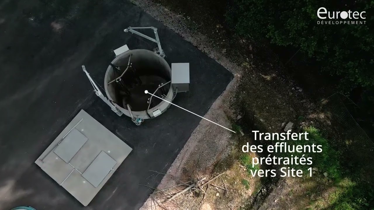 Aménagements, amélioration et extensions de la station d'épuration du site MLC à Sottevast