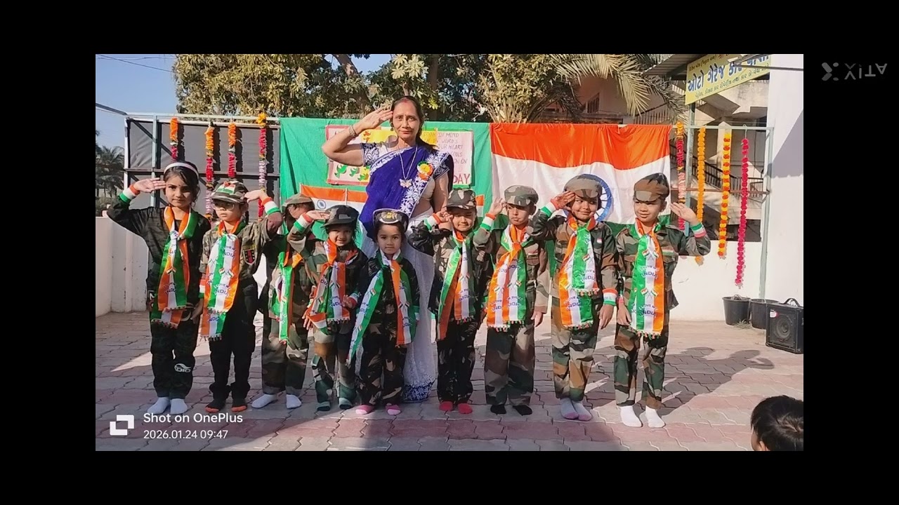 Grand Finale, Day -5 : Republic day celebration 2026@ Golden Step School, Mehsana