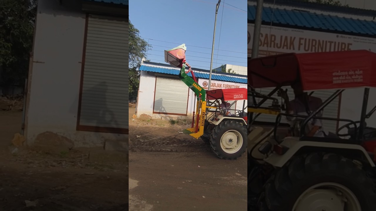 3 cylinder back loader export quality model