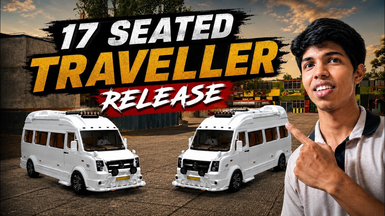 IT'S FINALLY HERE! BUSSID Force Traveller Mod Release