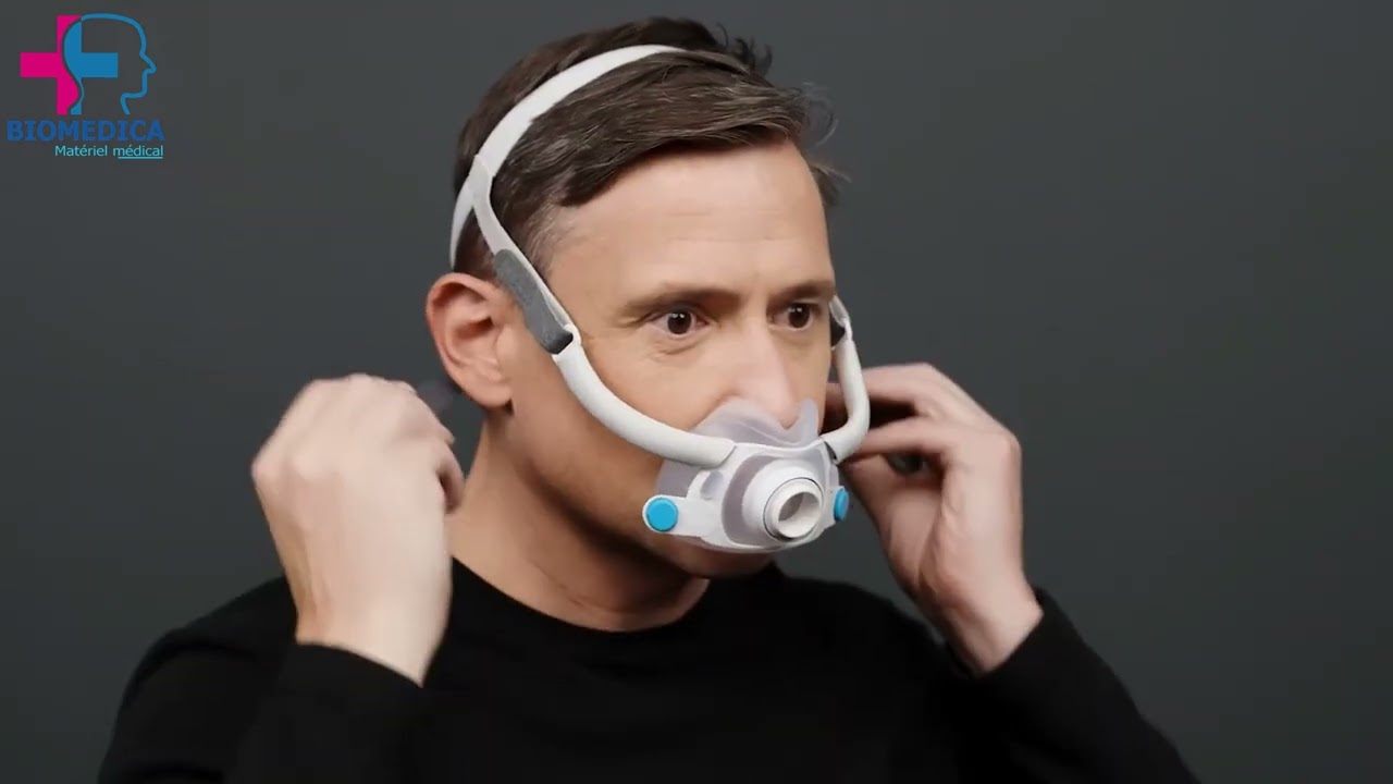 Masque CPAP ResMed AirFit F40 : Guide d’ajustement de votre masque facial complet biomedica tn