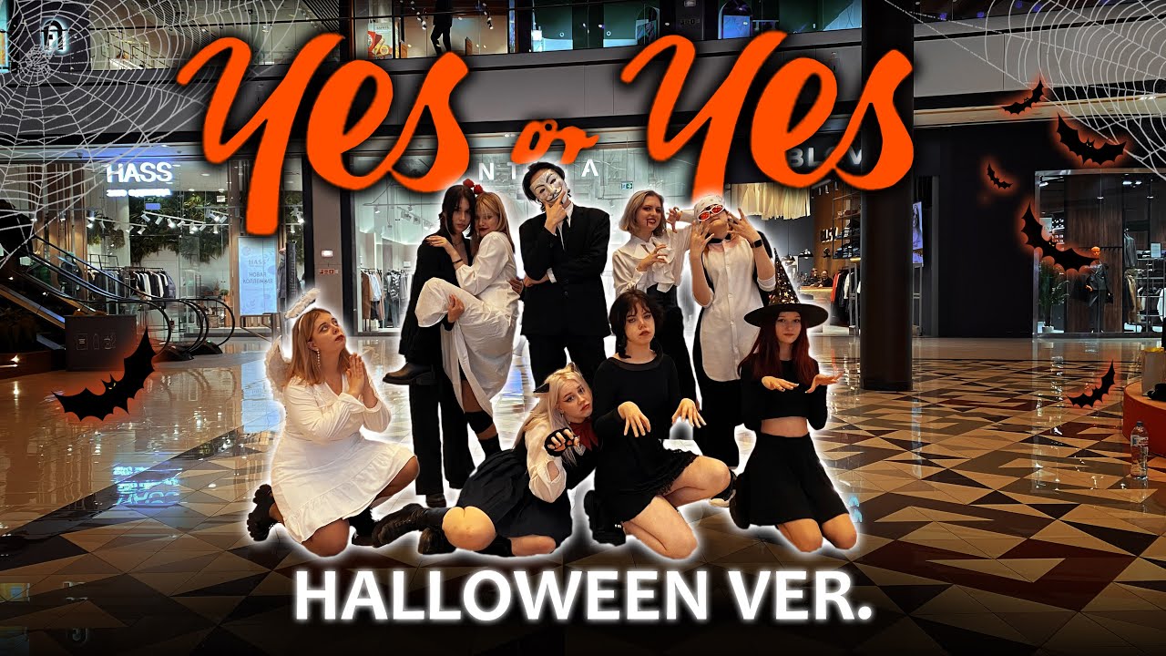 [KPOP IN PUBLIC | ONE TAKE] TWICE (트와이스) - YES OR YES (halloween ver.) dance cover by WNDR cdt
