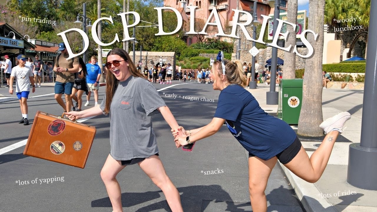 dcp diaries: pin trading, woody's lunchbox, rides, etc. | dcp spring 25