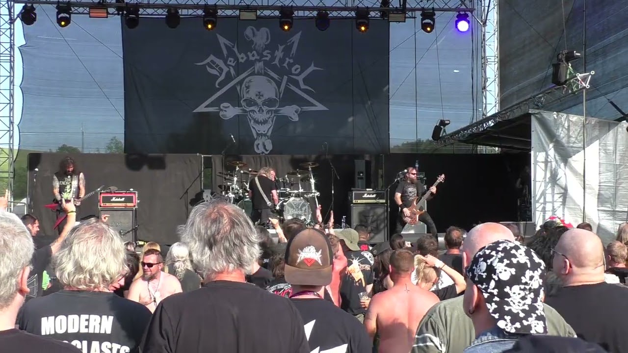 Debustrol, Všichni chcípnou, Karpaty Hard Fest, Slavičín, 6. 6. 2025, CZ