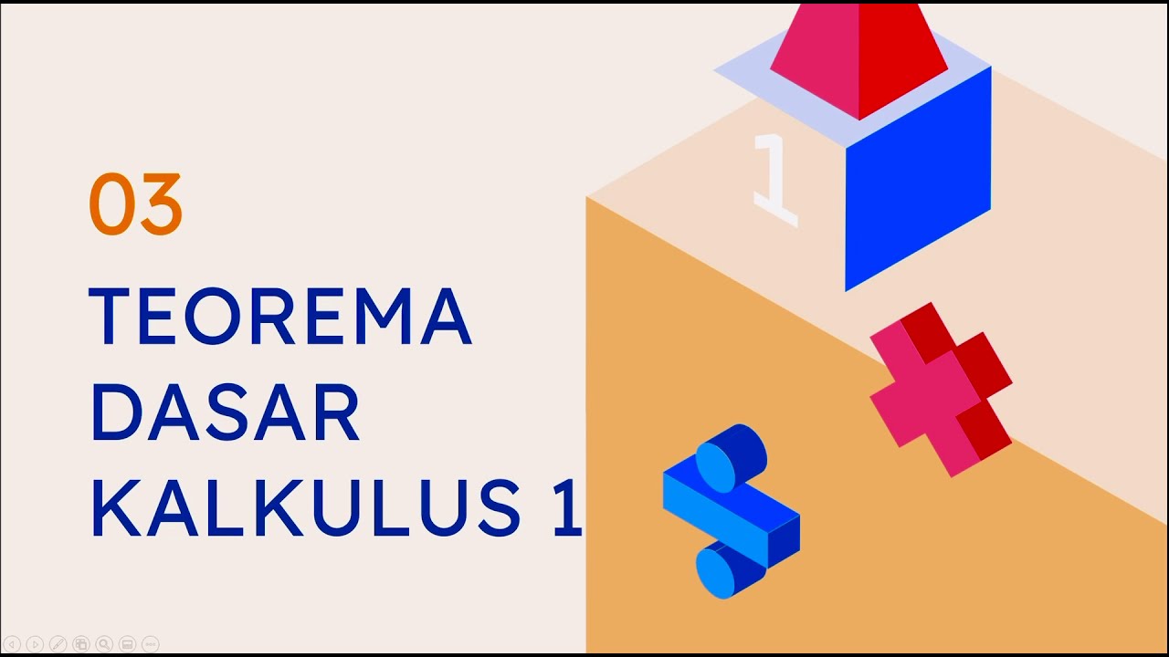 4.3 Teorema Dasar Kalkulus 1