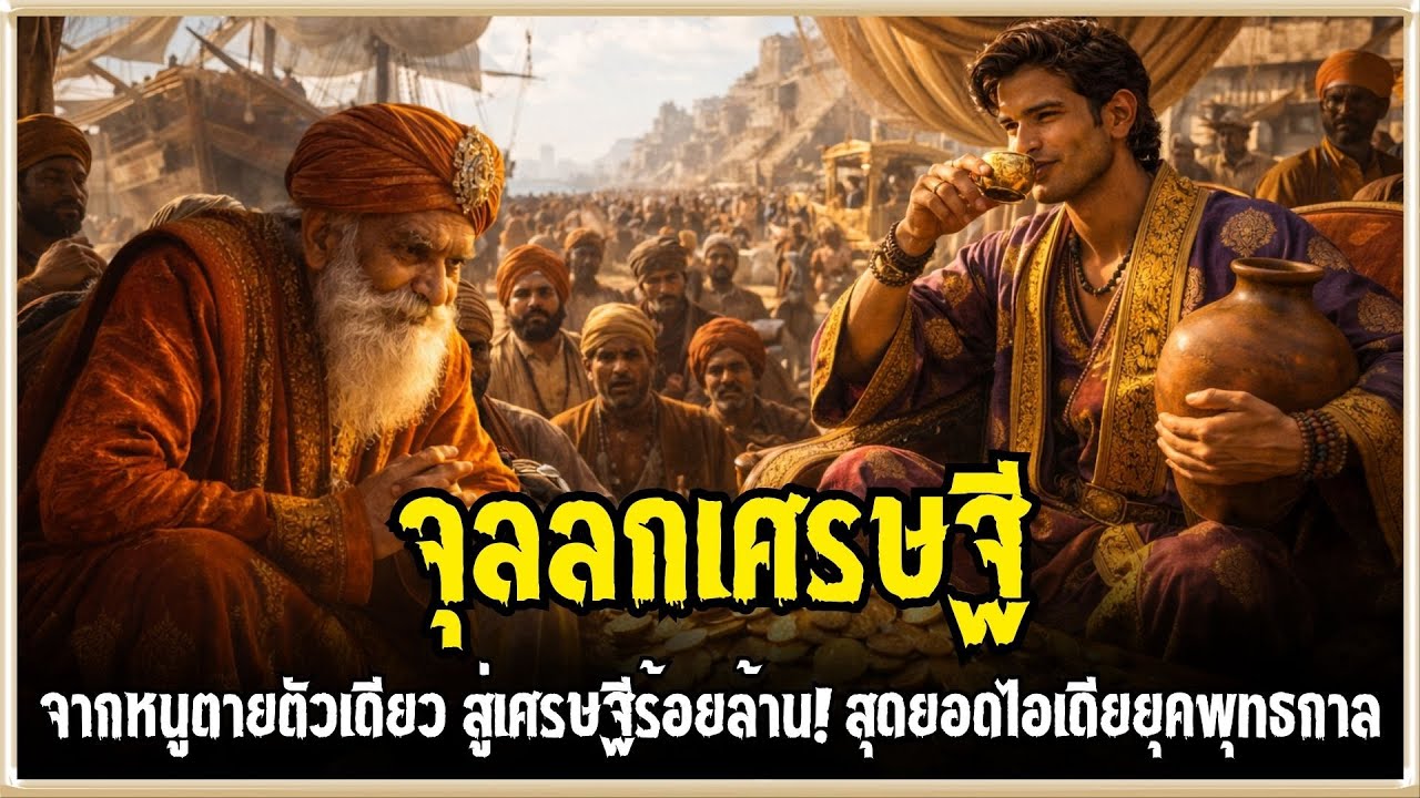 จุลลกเศรษฐีชาดก : จากหนูตายตัวเดียวสู่เศรษฐีร้อยล้าน! สุดยอดธุรกิจยุคพุทธกาล l #ตนเล่าธรรม