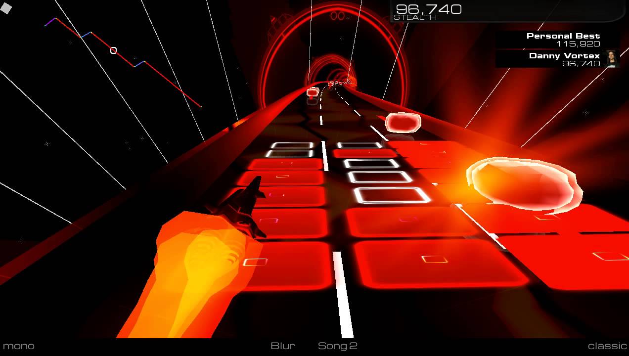Audiosurf 2 - Song 2 (Blur) - Mono