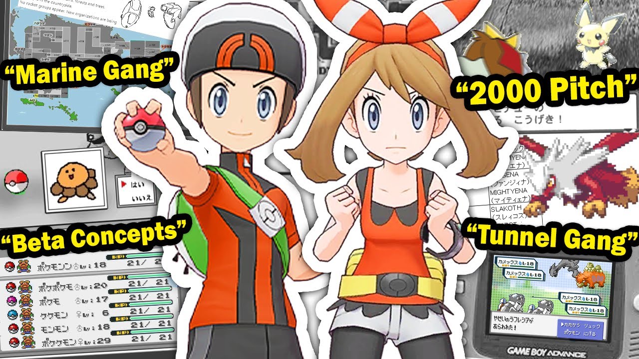A Deep Dive Into Pokemon Ruby & Sapphire's Scrapped Content