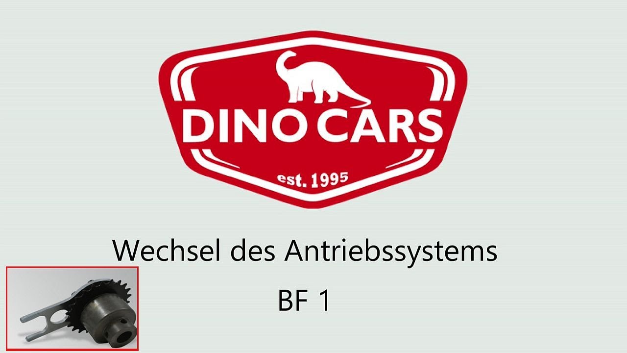Dinocars BF1 Antriebswechsel