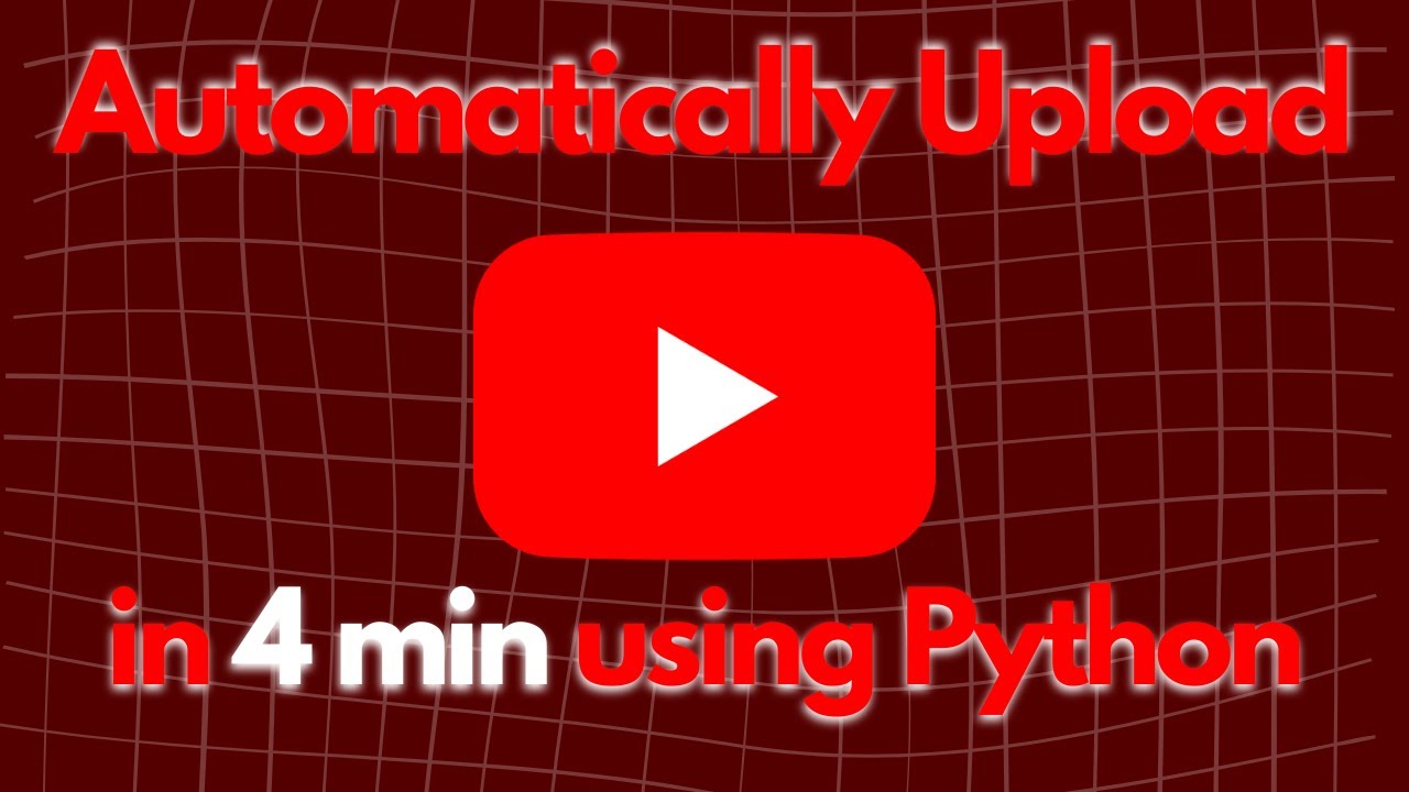 Автоматическая загрузка видео на YouTube с помощью Python и YouTube API V3 #youtubebot