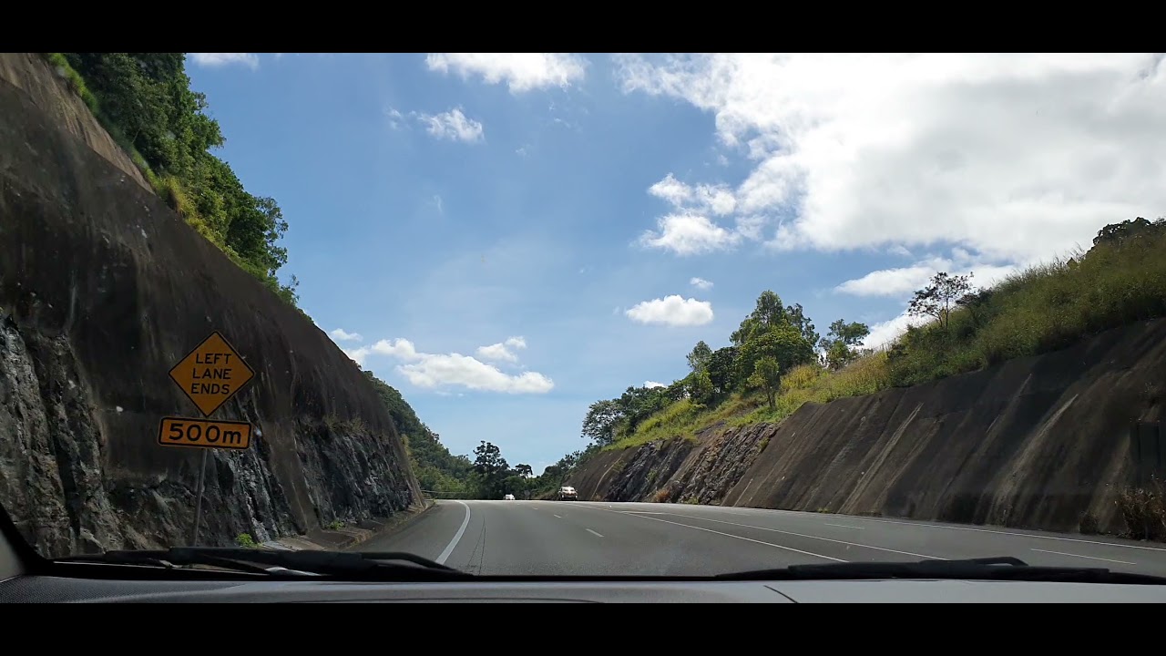 Beautiful Road View of Tropical North Queensland Australia