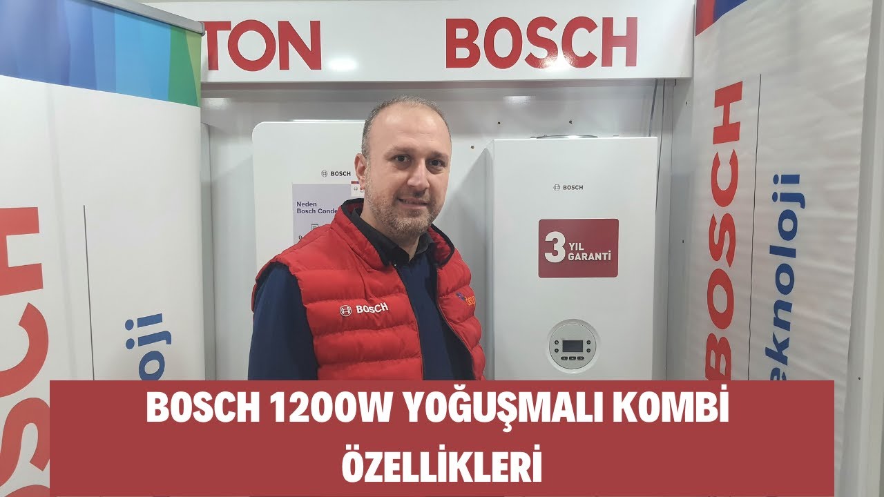 Bosch Condens 1200W Yoğuşmalı Kombi | Yeni Bosch Kombi &Ouml;zellikleri, Boyutları, Kullanımı