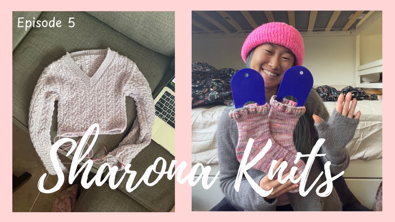 The Sharona Knits Podcast (Ep. 5 - Equal Parts FOs and WIPs)