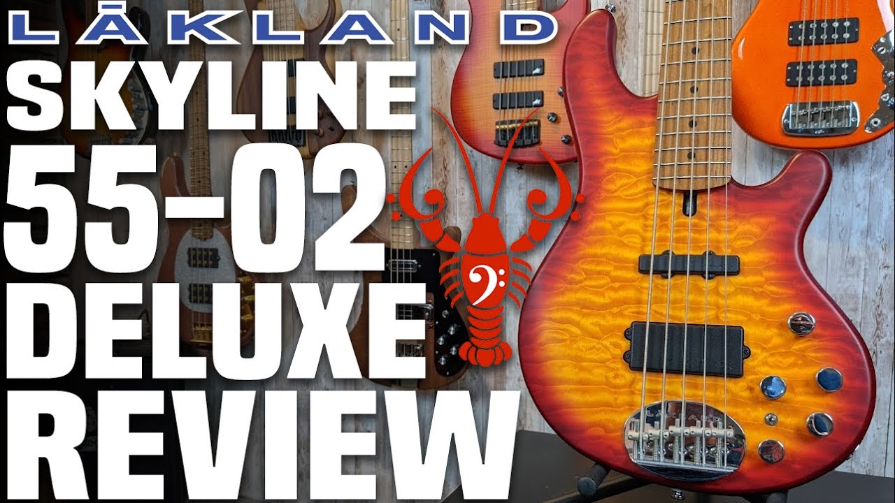 Lakland Skyline 55-02 Deluxe — новые характеристики 2022 года, всё тот ​​же отличный бас — обзор ...