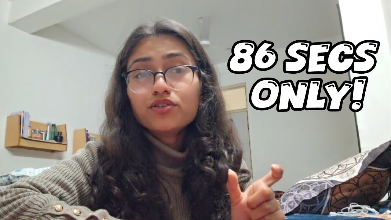 Give me 86 secs ONLY and you will get ahead of 99% of people!!