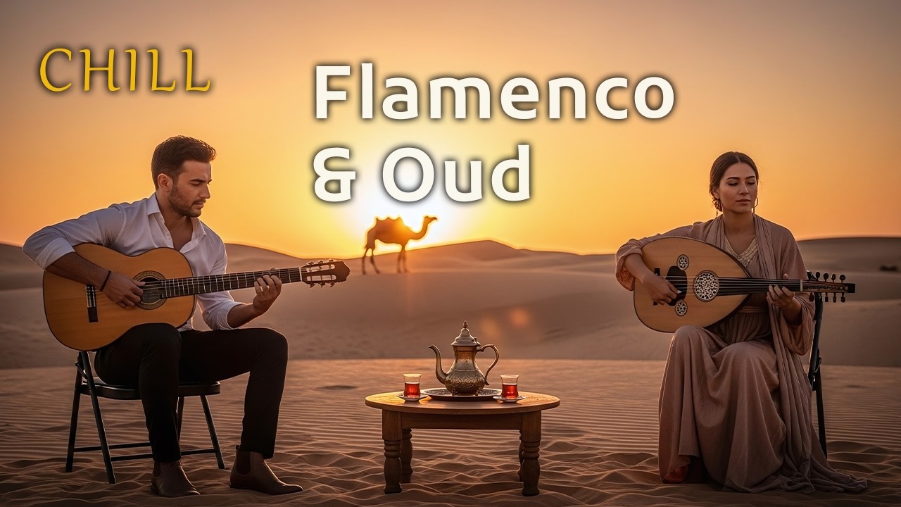 Mystical Arabic Oud & Spanish Guitar Fusion | Deep Flamenco Rumba for Focus & Ambient Journey