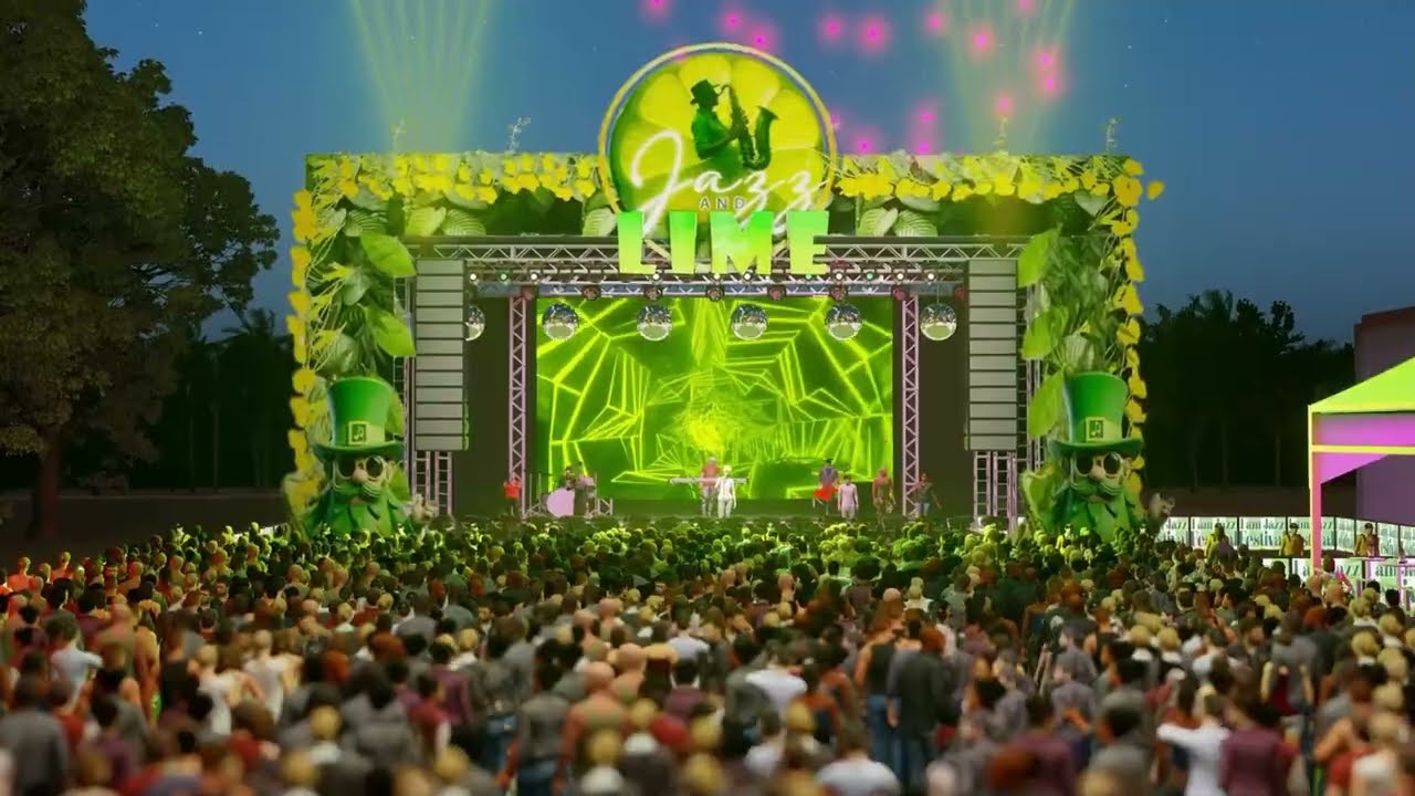 Epic Stage 3D Design & Event Setup | Concert Animation in Lumion