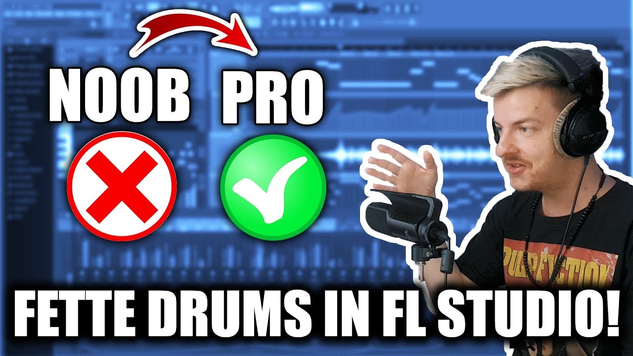FETTE DRUMS in FL STUDIO MIXEN! 💎 Parallel Compression EINFACH erklärt! Drum Mixing Tutorial