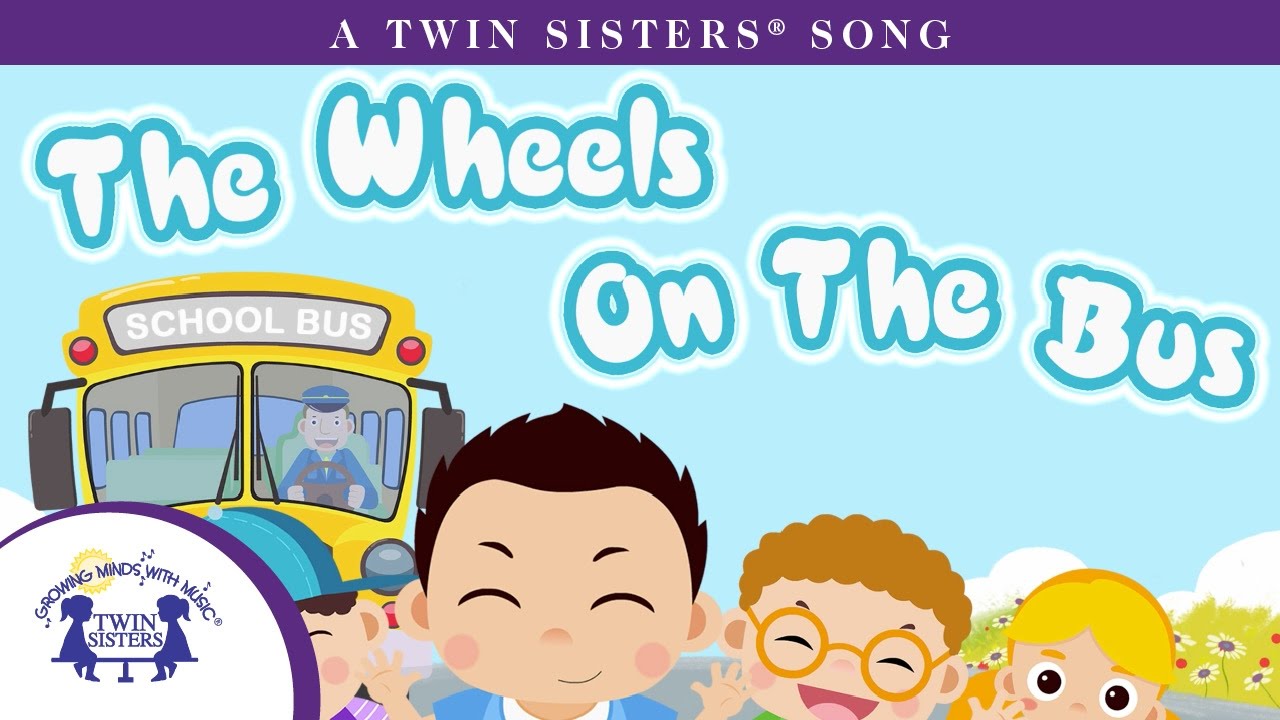 The Wheels On The Bus - A Twin Sisters Animated Song