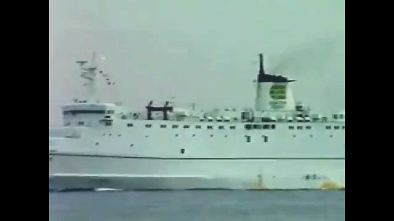 1991年の東神戸港～シーコムフェリー編～　みやさき　えびの　(元・日本カーフェリー　マリンエキスプレス　宮崎カーフェリー)