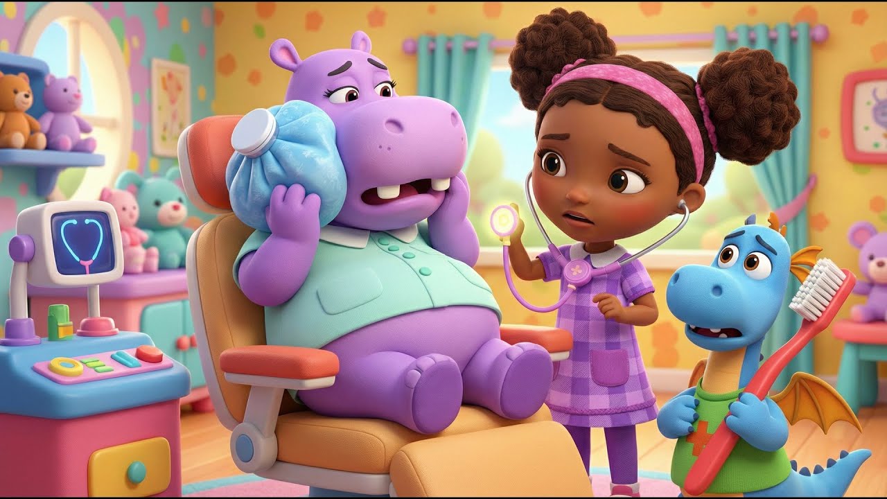 Dentist Appointment for Relief 🦷🩺| Gets Help for Her Tooth | Doc McStuffins Animation