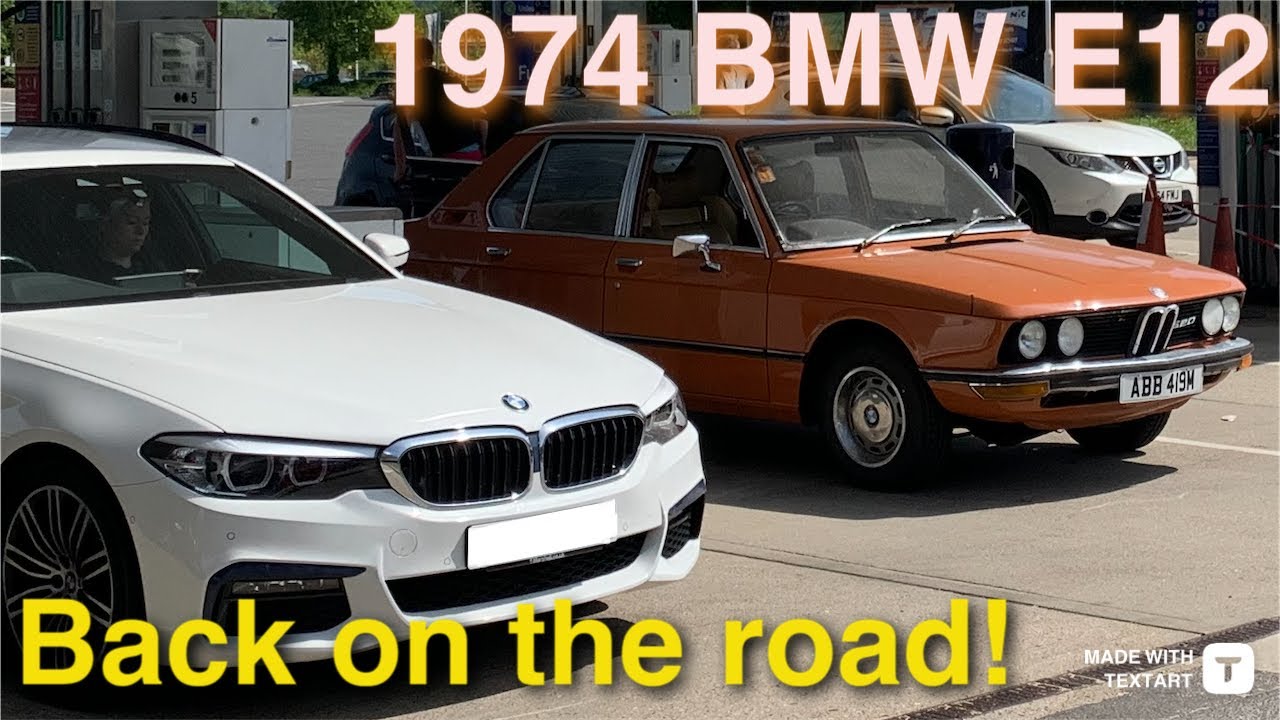 The comeback of the 1974 BMW E12 520 #bmw