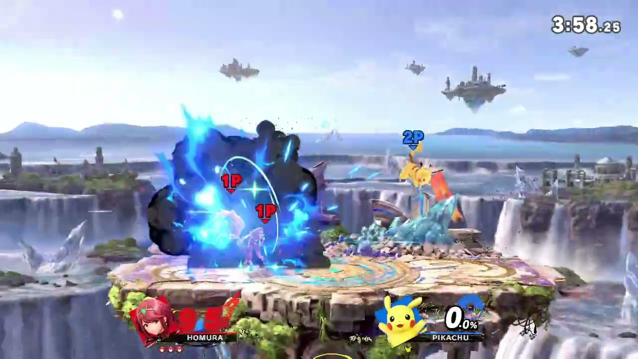 スマブラSP　オンライン対戦　ホムラvsピカチュウ