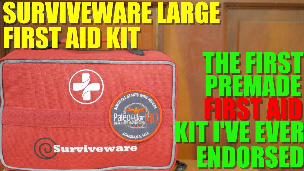 The BEST Pre-Made FIRST AID KIT?? - Surviveware Large First Aid Kit
