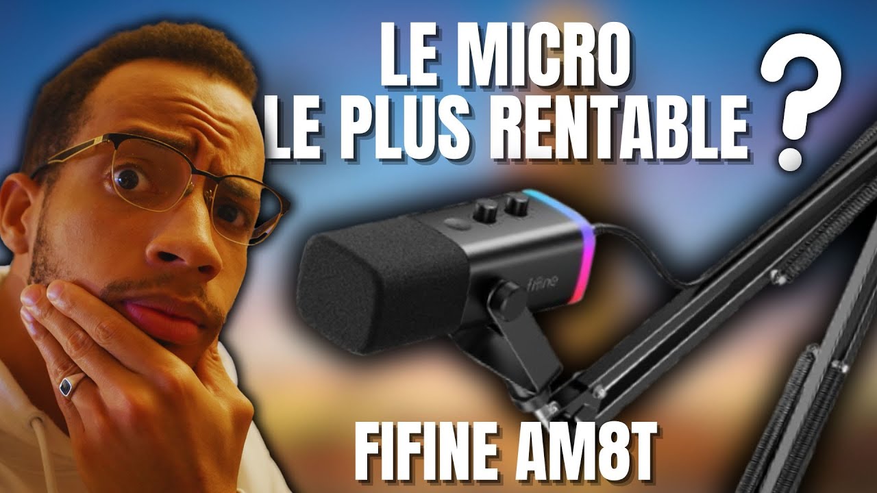 Je teste le Fifine AmpliGame AM8T