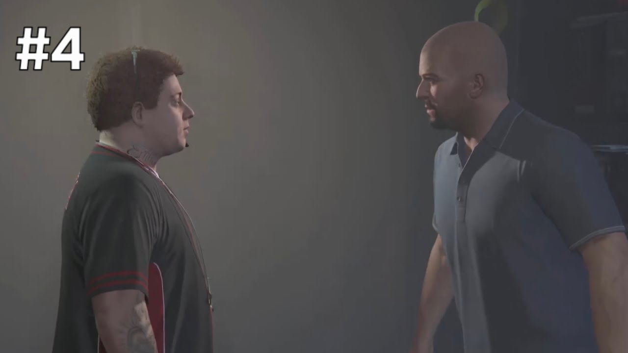 Michael s'embrouille avec Jimmy et Stretch est sorti de prison #4 GTA V mode histoire