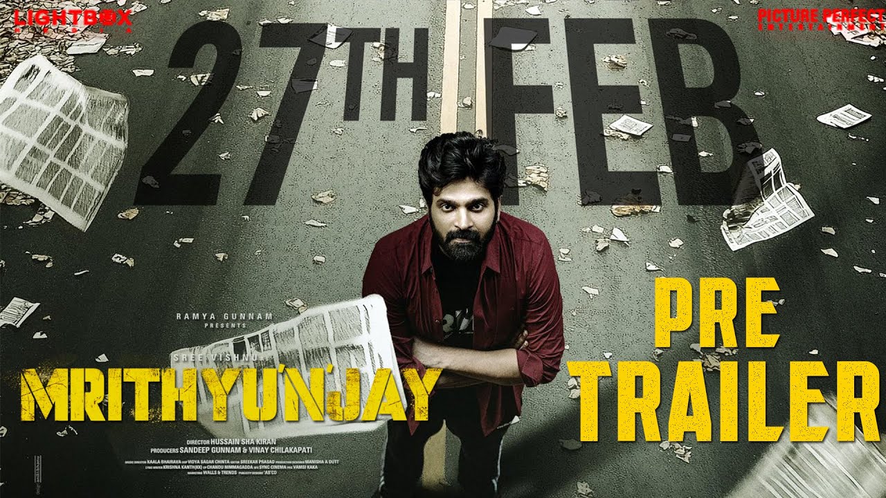 Mrithyunjay Movie - Pre Trailer | Sree Vishnu | Reba John | Hussain Sha Kiran | Kaala Bhairava