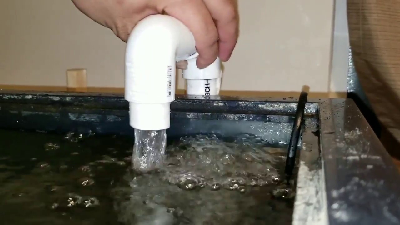 Filtro canister hecho en casa. Cambio de el tubo de PVC por manguera .