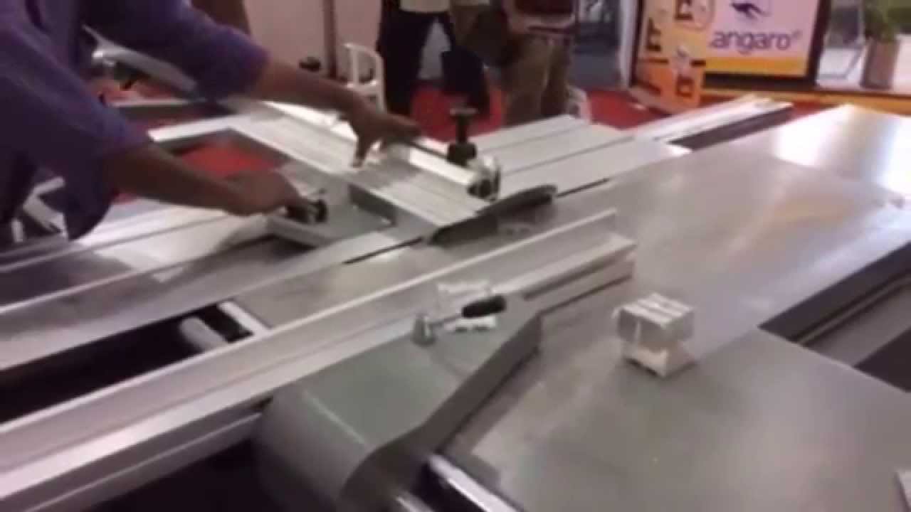 Cutting Aluminium Profile using Altendorf START45