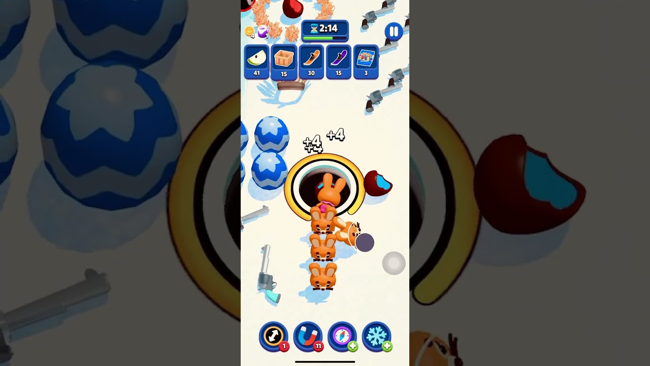 All in Hole - Super Hard level