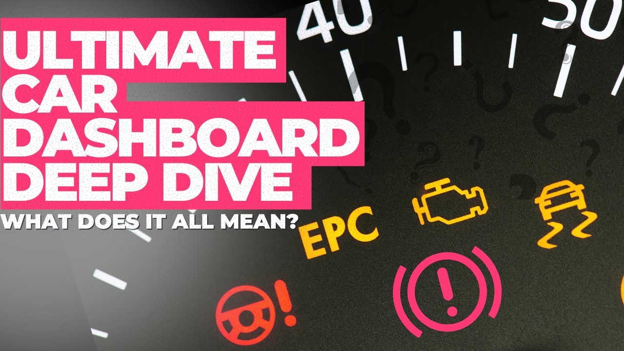 Decoding your Dashboard: Car Dashboard Icons Explained!