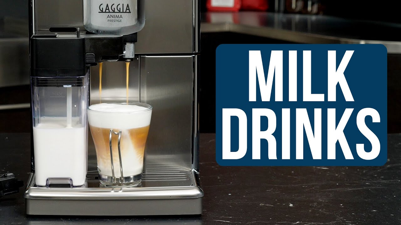Steaming Milk & Dispensing Hot Water on the Gaggia Anima and Anima Prestige