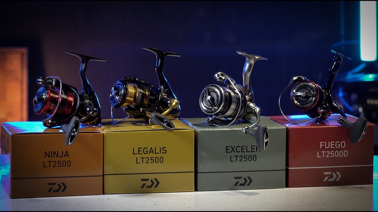 Гарячі новинки від DAIWA 2024! Народні котушки  NINJA, LEGALIS, EXCELER, FUEGO для спінінгу