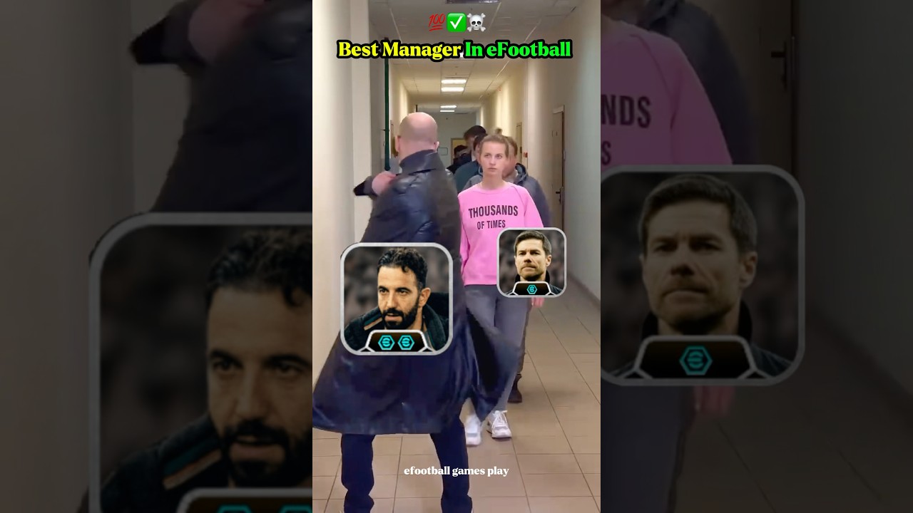Best Manager In eFootball 2025 || eFootball Best Manager #efootball #pes #efootball2025 #pesmobile