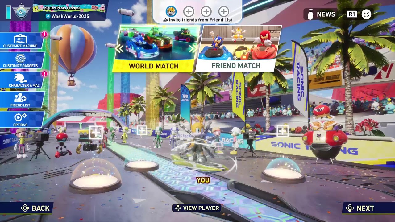 Sonic raceing crossWorld Onlien  TheRealSonicFan 1/8